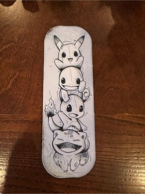 Pokemon Stack Graphic Skate Bookmark📖